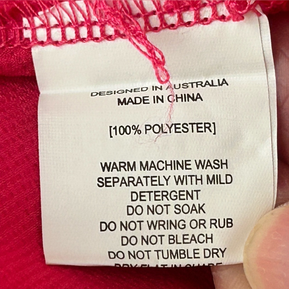 Paper Heart Chic Fuchsia Nightgown Size M - Picture 10 of 10
